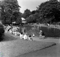 Harrogate, Valley Gardens, Children's Pool 1962